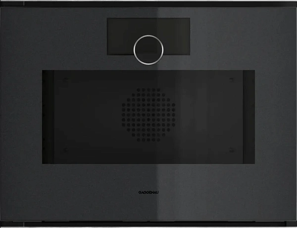 Gaggenau GS241100 — Комбинированный паровой духовой шкаф 60 x 45 см Петли двери слева, отделка Gaggenau Onyx