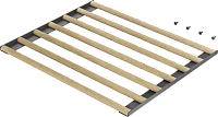 Gaggenau RVA498160 — Полка для бутылок на разделительной панели