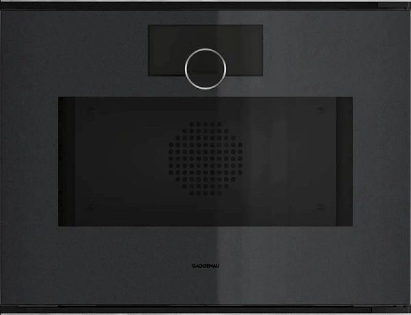 Gaggenau GS240100 — Комбинированный паровой духовой шкаф 60 x 45 см Петли двери справа, отделка Gaggenau Onyx